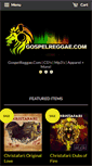 Mobile Screenshot of gospelreggae.com